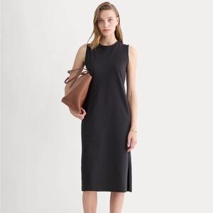 Everlane The Weekend Tank Dress Medium Black NWOT